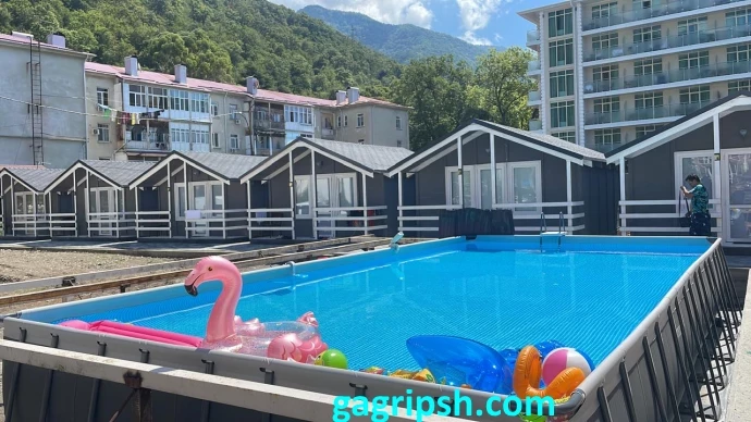 пансионат Гагрипш у моря в Гаграх